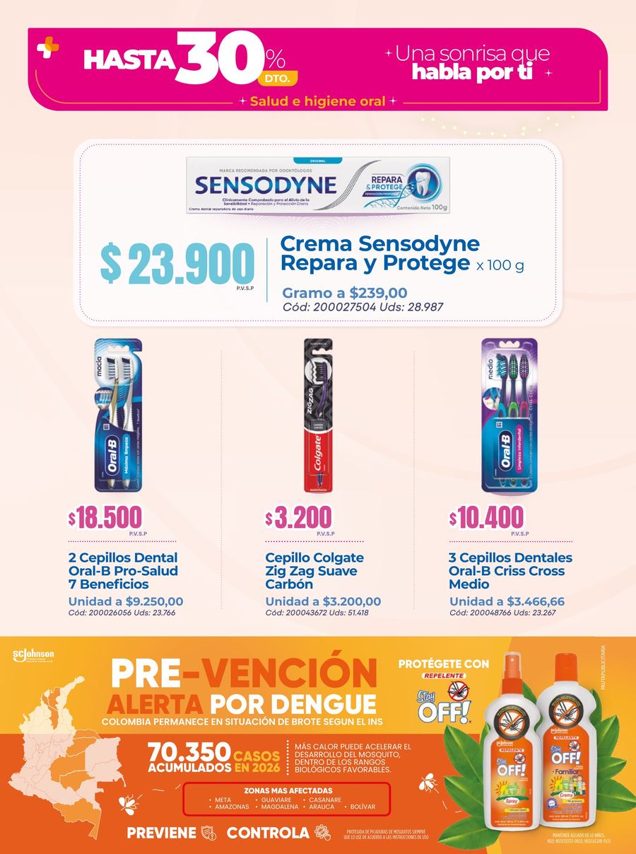 Ofertas de noviembre: Higiene oral