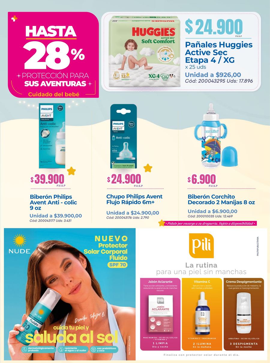 Ofertas de noviembre: Cuidado del bebé