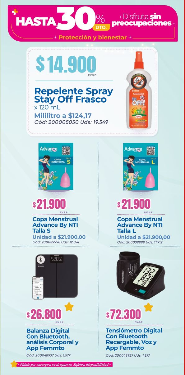 Ofertas de noviembre: Protección y bienestar
